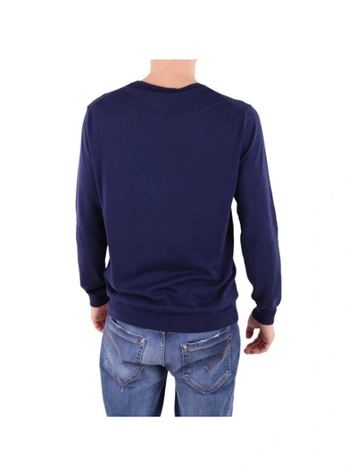 Shop Daniele Fiesoli Cotton Sweater In Blue