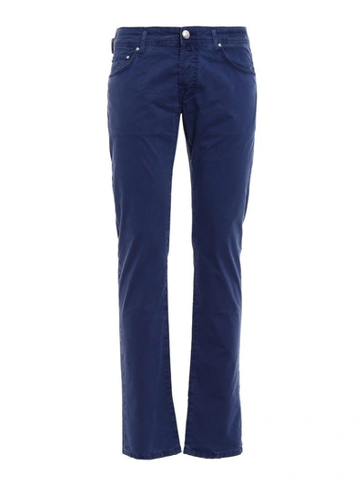 Shop Jacob Cohen Slim-fitted Jeans In Blue