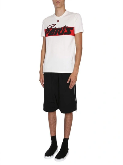 Shop Givenchy 4g Printed T-shirt In Avorio
