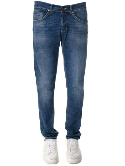 Shop Dondup George Cotton Denim Jeans