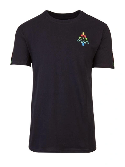 Shop Marcelo Burlon County Of Milan T-shirt In Nero Multicolor