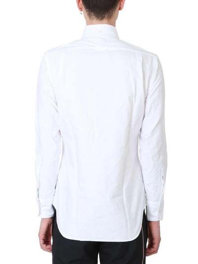 Shop Thom Browne Classic White Cotton Shirt