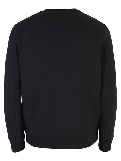 Shop Neil Barrett Black Printed Sweatshirt