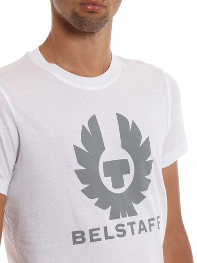 Shop Belstaff Cranstone T-shirt In White