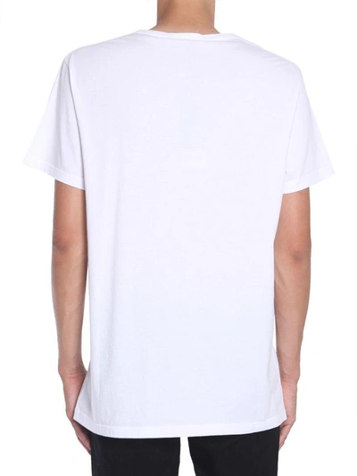 Shop Alexander Mcqueen Skull Printed T-shirt In Bianco