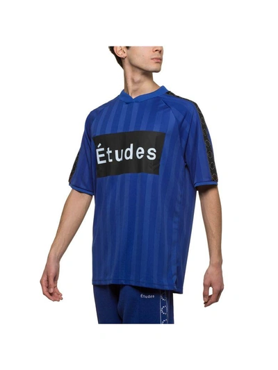 Shop Etudes Studio Game T-shirt In Blue