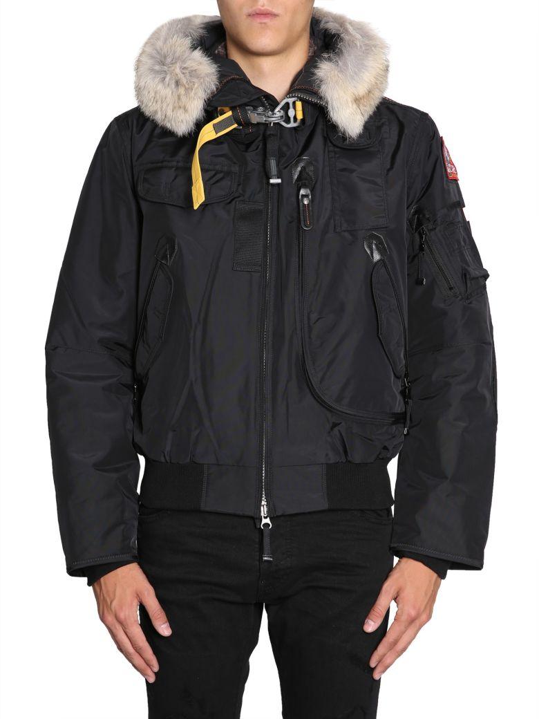 Parajumpers Gobi Bomber Jacket In Nero 