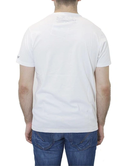 Shop Mc2 Saint Barth - Printed T-shirt In White