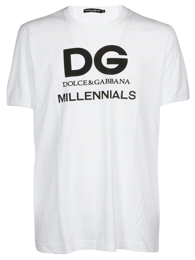 Shop Dolce & Gabbana Dg Millennials T-shirt