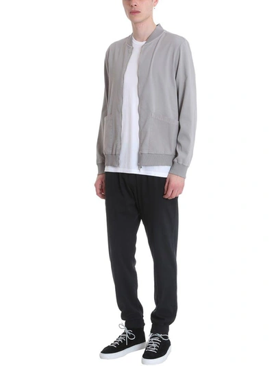 Shop Low Brand Grey Cotton Sweatshirt