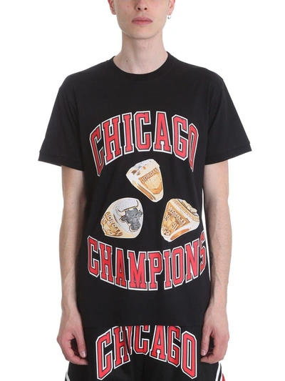 Shop Ih Nom Uh Nit Champion Rings Black Cotton T-shirt