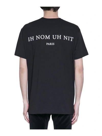Shop Ih Nom Uh Nit Affresco Cotton T-shirt In Nero