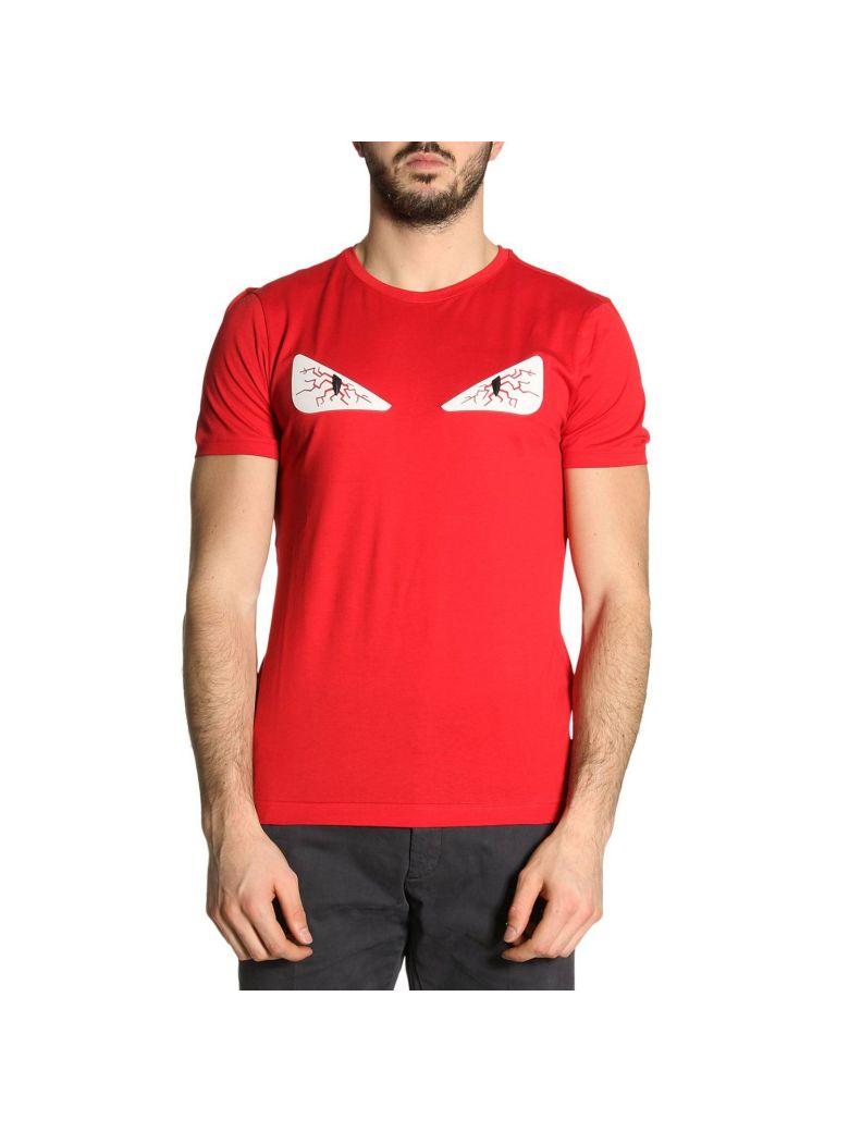 fendi red t shirt