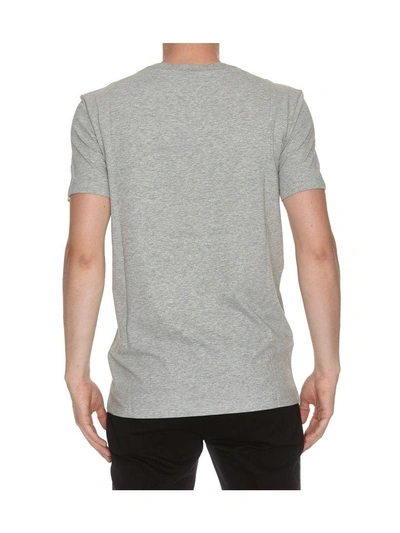 Shop Alexander Mcqueen Skull T-shirt In Pale Grey/mix