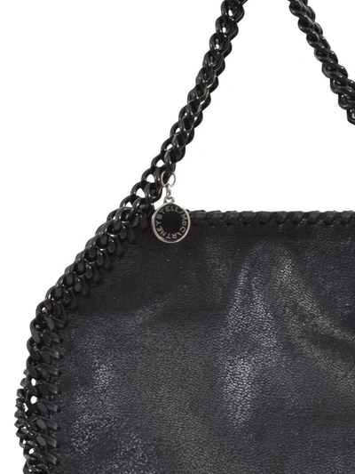 Shop Stella Mccartney Falabella Mini Tote Bag In Black