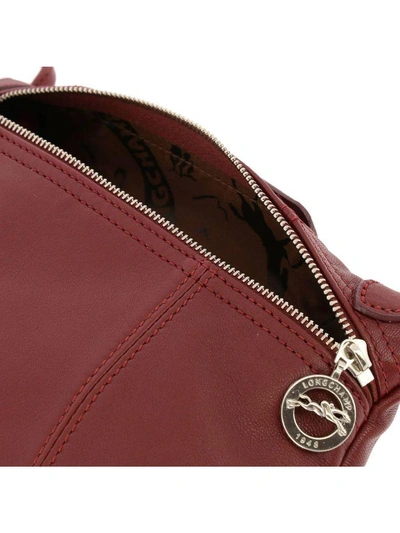 Shop Longchamp Shoulder Bag Shoulder Bag Women  In Burgundy