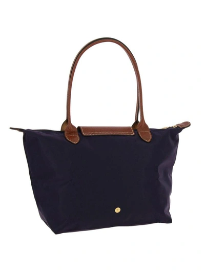 Shop Longchamp Shoulder Bag Shoulder Bag Women  In Blueberry