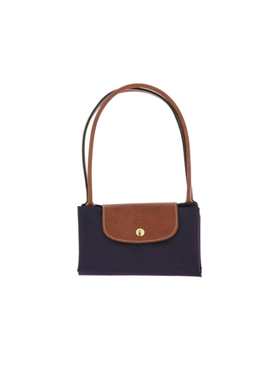 Shop Longchamp Shoulder Bag Shoulder Bag Women  In Blueberry