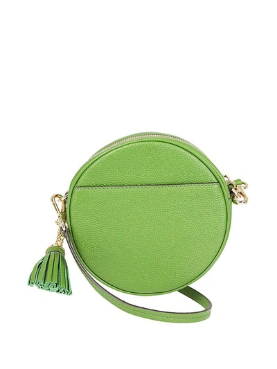 Shop Michael Kors Mercer Medium Canteen Shoulder Bag In Green