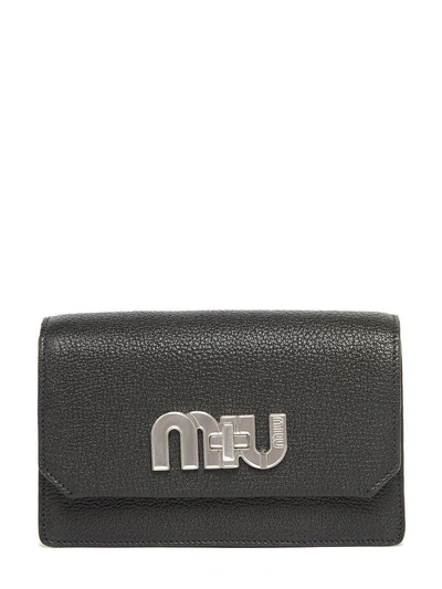 Shop Miu Miu Bag In Black