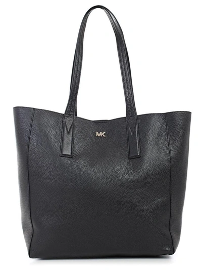 Shop Michael Michael Kors Long Handle Tote In Black