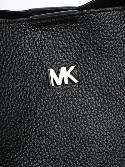 Shop Michael Michael Kors Long Handle Tote In Black