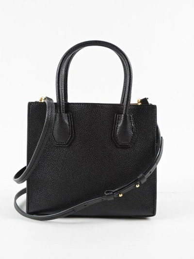 Shop Michael Kors Mercer Md Messenger In Black