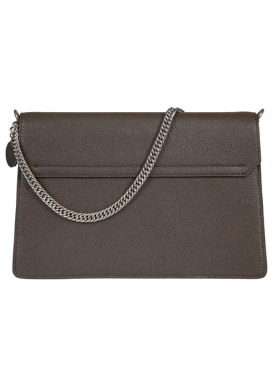Shop Givenchy Medium Gv3 Shoulder Bag In Heather Grey