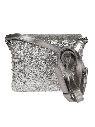 Shop Dolce & Gabbana Dg Millennials Shoulder Bag In Silver