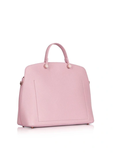 Shop Furla My Piper Medium Top Handle Satchel Bag In Pink