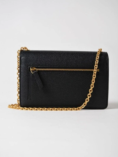 Shop Mulberry Small Darley In Ablack