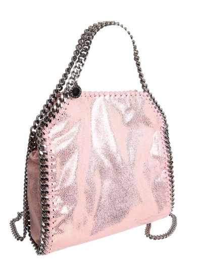 Shop Stella Mccartney Falabella Mini Tote In Rosa