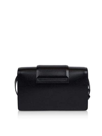 Shop Givenchy Black Leather Infinity Clutch W-detachable Shoulder Strap