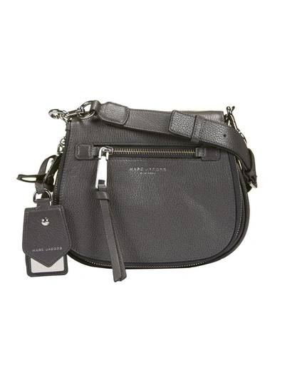 Shop Marc Jacobs Small Nomad Shoulder Bag In Antracite