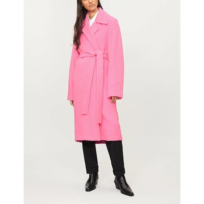 Helmut lang alpaca coat sales