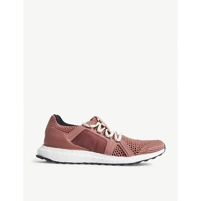 Shop Adidas By Stella Mccartney Ultraboost Trainers In Raw Pink Coffee Rose Blk