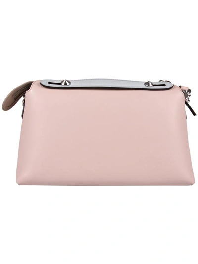 Shop Fendi By The Way Shoulder Bag In F136k Soap+grigio Perla+mlc+p
