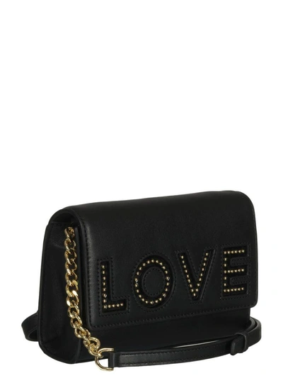 Shop Michael Kors Tracolla Ruby Love In Black