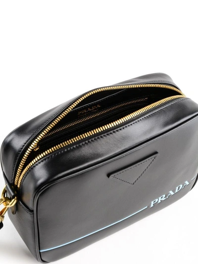 Shop Prada Camera Shoulder Bag In Nero