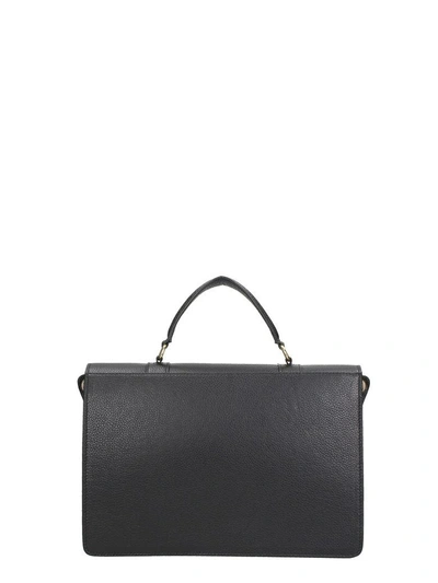 Shop L'autre Chose Top-handle Bag In Black