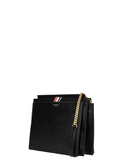 Shop Thom Browne Accordion Bag In Black