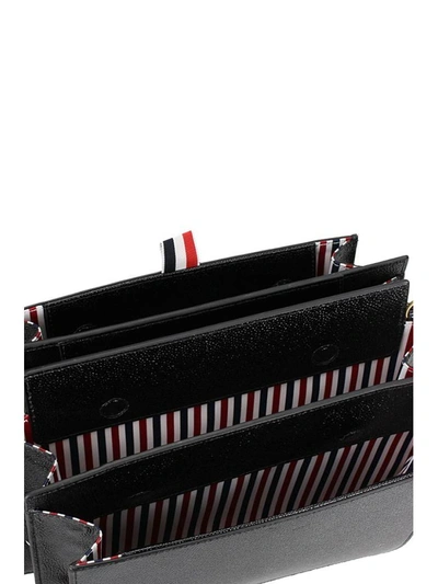 Shop Thom Browne Accordion Bag In Black