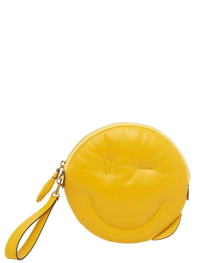 Shop Anya Hindmarch 'chubby Wink' Bag In Giallo