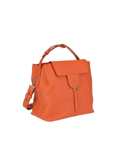 Shop Tod's Small Joy Bag In Brick Red
