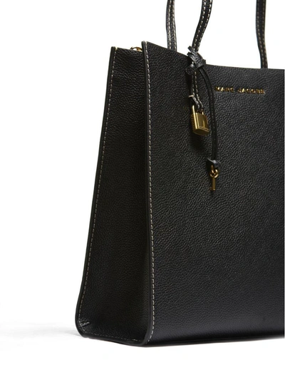 Shop Marc Jacobs The Grind Tote In Nero