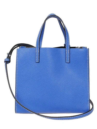 Shop Marc Jacobs The Grind Mini Tote In Saphire