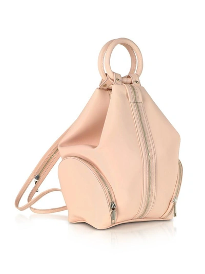 Shop Complet Leather Eve Mini Backpack In Pale Peach