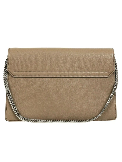 Shop Givenchy Medium Gv3 Shoulder Bag In Linen
