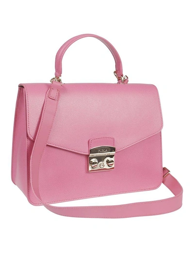 Shop Furla Metropolis Shoulder Bag In Rosa