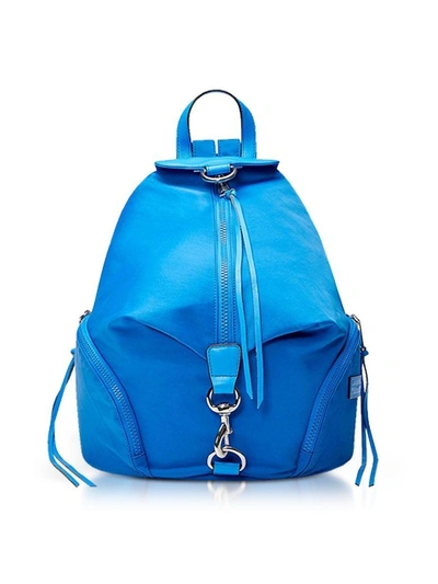 Shop Rebecca Minkoff Julian Nylon Backpack In Iris